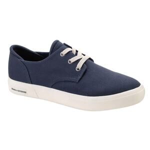 Sun + Stone Men's Kiva Lace Up Core Sneakers Navy Size 10